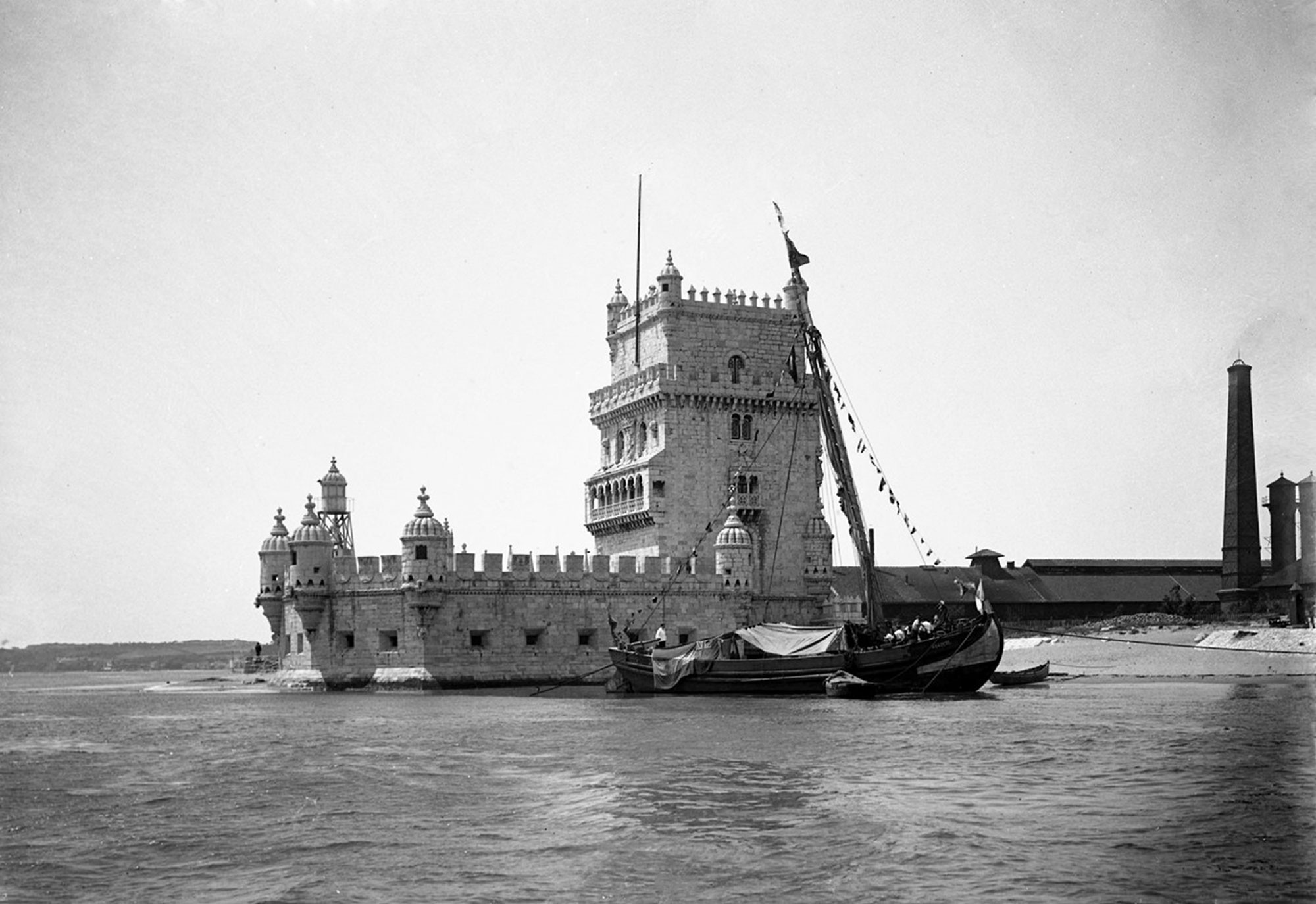Fábrica de Gaz, Belém, 1912