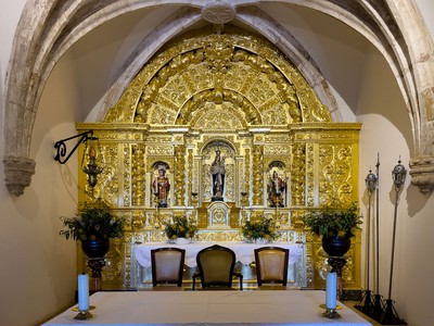 Capela-mor da igreja da Luz
