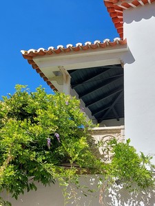 Varanda renascença de uma casa na Rua de João Afonso