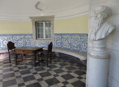 Salão Pompeia, no antigo Palácio da Ega